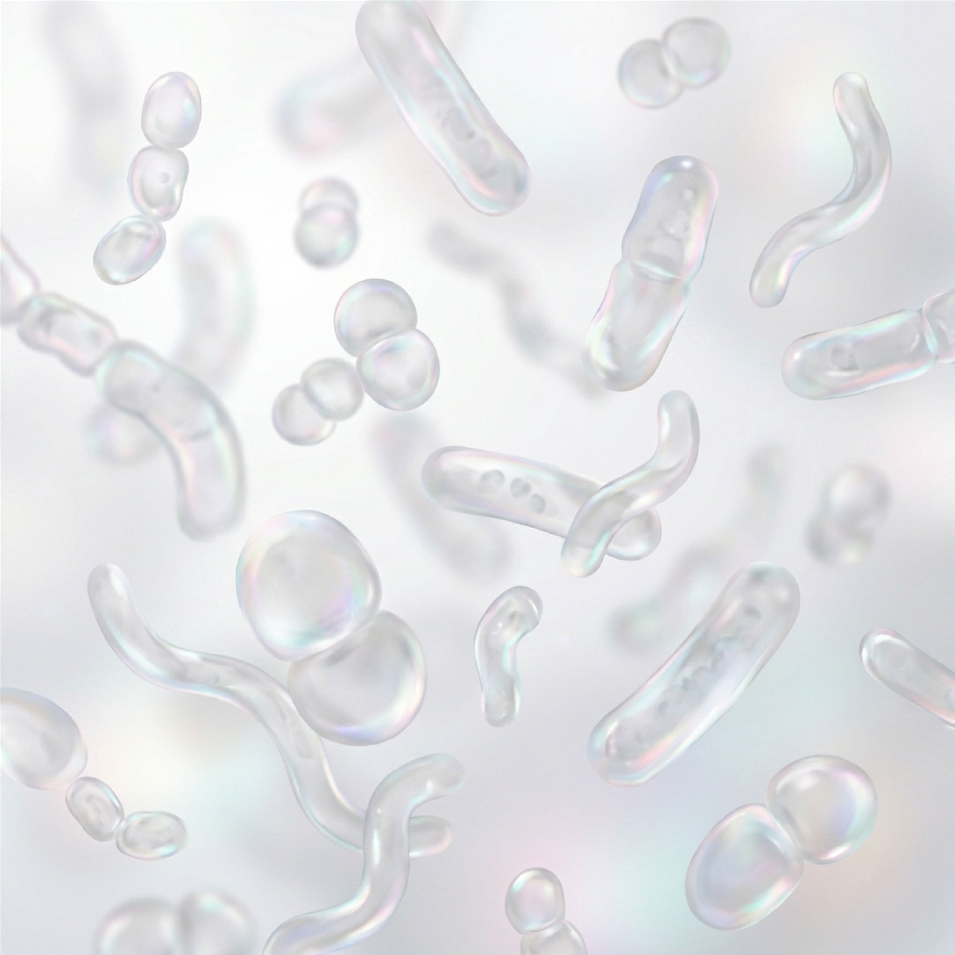 Microbiota intestinal - representación visual de bacterias